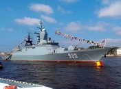 Российский корвет "Бойкий"