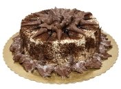 Пирог с шоколадно-ореховым кремом