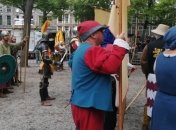 В Гааге провели фестиваль средневековья с рыцарским турниром (Видео)