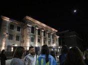 В поддержку Сенцова в Киеве ночью "подожгли" посольство РФ