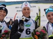 Биатлон. Украина попала в цветочную церемонию в мужском суперспринте в Риднау