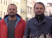 Львовские рестораторы сняли штаны в знак протеста против карантина выходного дня