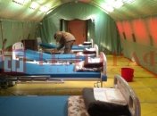 Як виглядає мобільний госпіталь для боротьби з COVID-19 в захопленому вірусом Прикарпатті: ексклюзивні фото