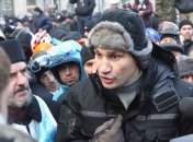 Кличко: Сейчас люди требуют отставки Президента