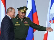 Кривавий диктатор путін з шойгу