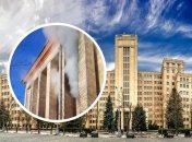 Из окон вырывался дым