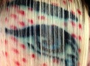 Новый модный тренд для самых смелых : волосы в качестве холста (Фото)