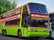 В Украине запустили уникальные эвакуационные автобусы - мобильные госпитали