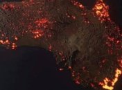 Пожары в Австралии: масштабы трагедии видны в космосе (Видео)