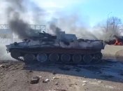 Подбитая российская техника