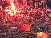 Болельщики ЦСКА буйно отреагировали на поражение от "Ромы" (Видео)