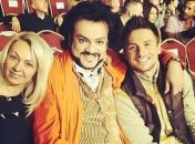 Киркоров, Лазарев и Рудковская насладились концертом Милен Фармер