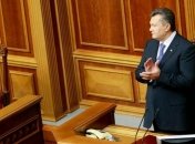 Янукович поздравил новоизбранное руководство Верховной Рады