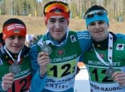 Украинские биатлонисты завоевали "серебро" на чемпионате в Беларуси