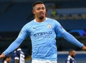 Пушечный гол Жезуса с острого угла - в обзоре матча Манчестер Сити - Олимпиакос (видео)