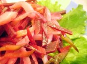 Винегрет с кальмарами