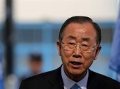 Пан Ги Мун поблагодарил президента Украины