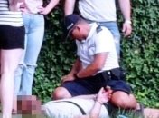 На пляже в Польше неадекват напал на группу украинцев (фото)