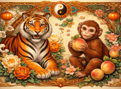 Тигр и Обезьяна по восточному гороскопу