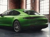 Porsche показала фото эксклюзивного Panamera с зеленой отделкой