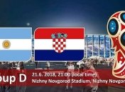 Аргентина – Хорватия: где и когда смотреть матч ЧМ-2018