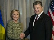 Порошенко обсудил с Хиллари Клинтон реформы и вопросы целостности Украины 