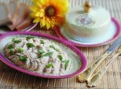 Форшмак вкусно намазывать на хлеб