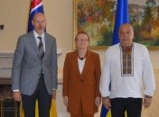 Москаль встретился с дипломатами Норвегии и США