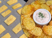 Идеальные сырные чипсы