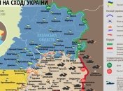 Карта АТО на востоке Украины (29 июля)