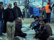 На границе Греции с Македонией снова протестуют мигранты