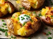 Друзья точно попросят рецепт такого запеченного мятого картофеля