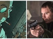 Майкл Фассбендер (если что, слева) и воплощенный им персонаж комикса