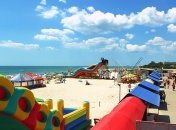 Летом украинские курорты всегда жили активной жизнью