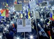 Протесты в Румынии: Морозы не останавливают манифестантов