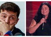 Президент України Володимир Зеленський і зрадниця