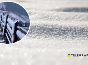 В Украину внезапно нагрянул первый снег: метет как зимой (фото, видео)