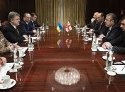 Порошенко провел встречу с премьер-министром Грузии