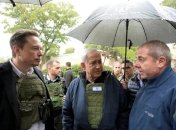 Илон Маск во время встречи с премьер-министром Израиля Биньямином Нетаньяху