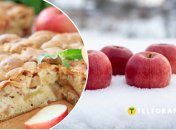 Шарлотка с яблоками