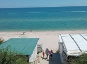 На пляжах Кирилівки майже немає людей