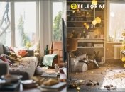 Многим людям уборка причиняет стресс (фото созданное с помощью ИИ)