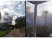 Взрывы на ж/д-станции Карань