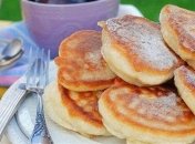 Пикантные оладьи с бананами