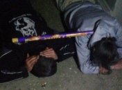 Мужчины запускали салют в Буче