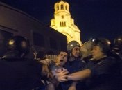 В Софии полиция разогнала демонстрантов от здания парламента