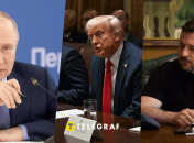 Путин, Трамп, Зеленский