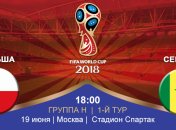Польша 1:2 Сенегал: события матча