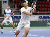 Украина сократила отставание в счете в матче Кубка Дэвиса с Китайским Тайбэем