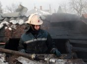 В Ровеньках на Луганщине горел жилой дом 